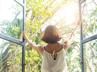 open windows