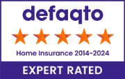 Defaqto 5 Stars Home Insurance 2014 to 2024 EXPERT RATED
