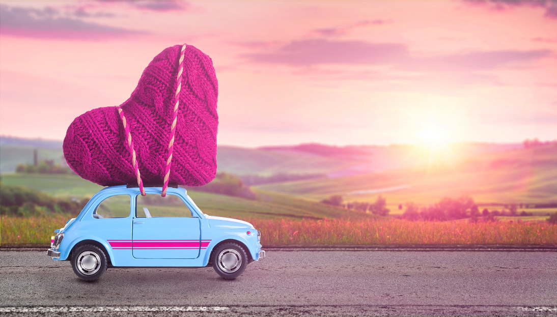 Heart-on-car-image