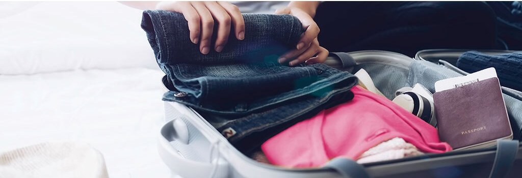 open suitcase 